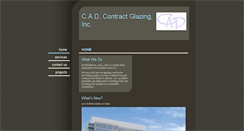 Desktop Screenshot of cadglazing.com